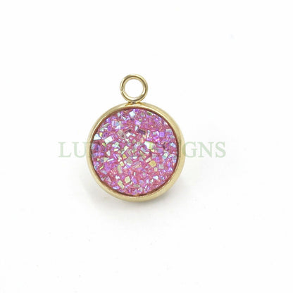 12mm Druzy Charms