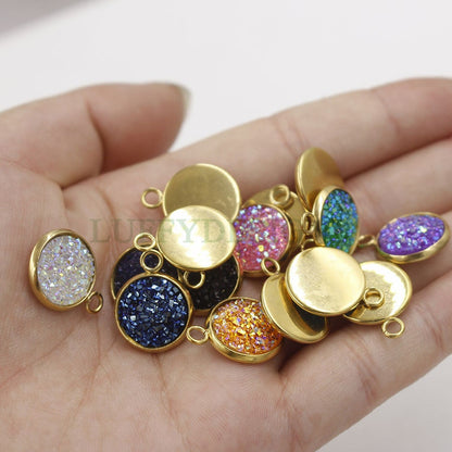 12mm Druzy Charms