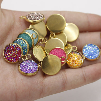 12mm Druzy Charms