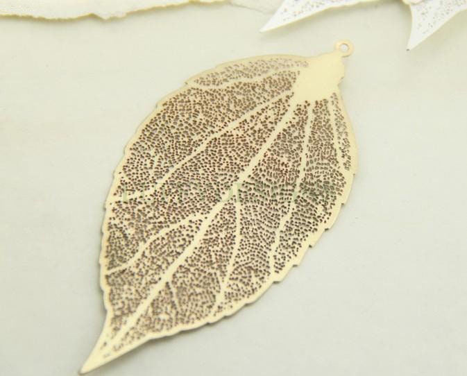 Gold Leaf Pendant
