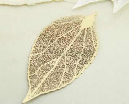 Gold Leaf Pendant