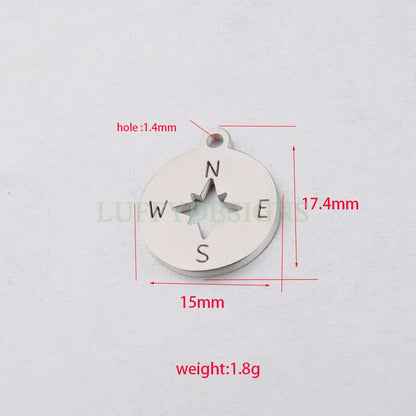 Compass Charm