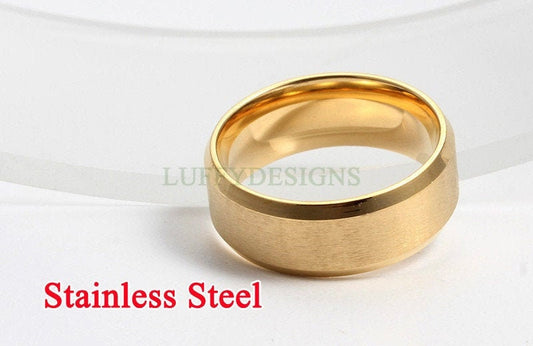 Personalized Ring, Custom Name Ring, Engagement Ring, Gold Matte Ring, Promise Ring, Engraved Ring, Wedding Band, Chrismas Gift,Gift For Her