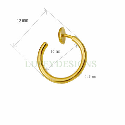 Clip Hoop Earring