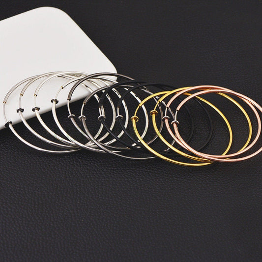 20pcs Clip On Fake Large Earrings, Ear Hoops, Gold /Rose Gold Earrings Stud 18-60mm Diameter - No Piercing Required