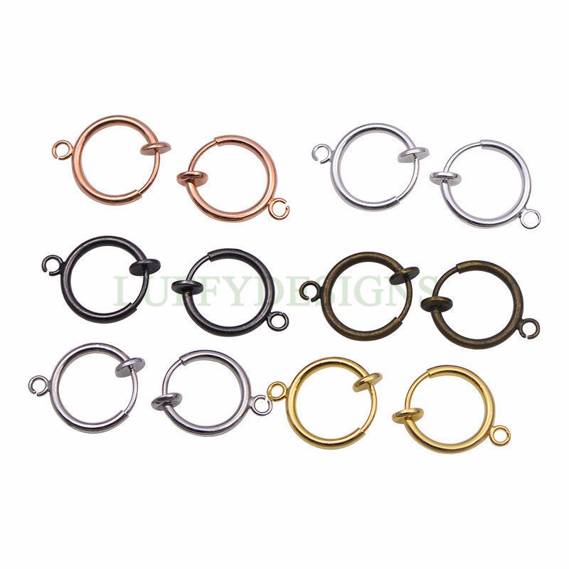 Clip On Fake Earring