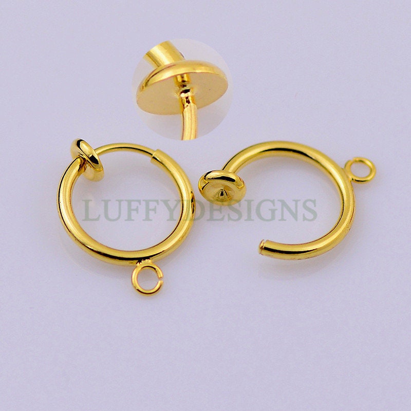 Clip On Fake Earring