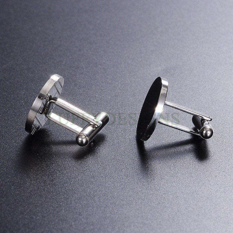 18mm French cufflinks blank