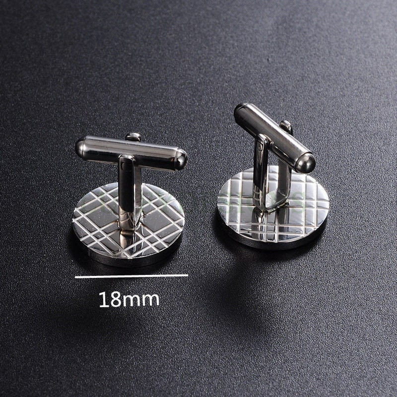 18mm French cufflinks blank