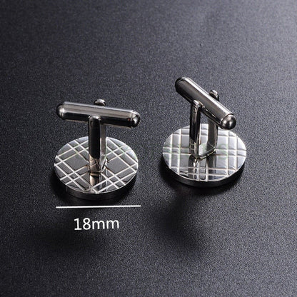 18mm French cufflinks blank