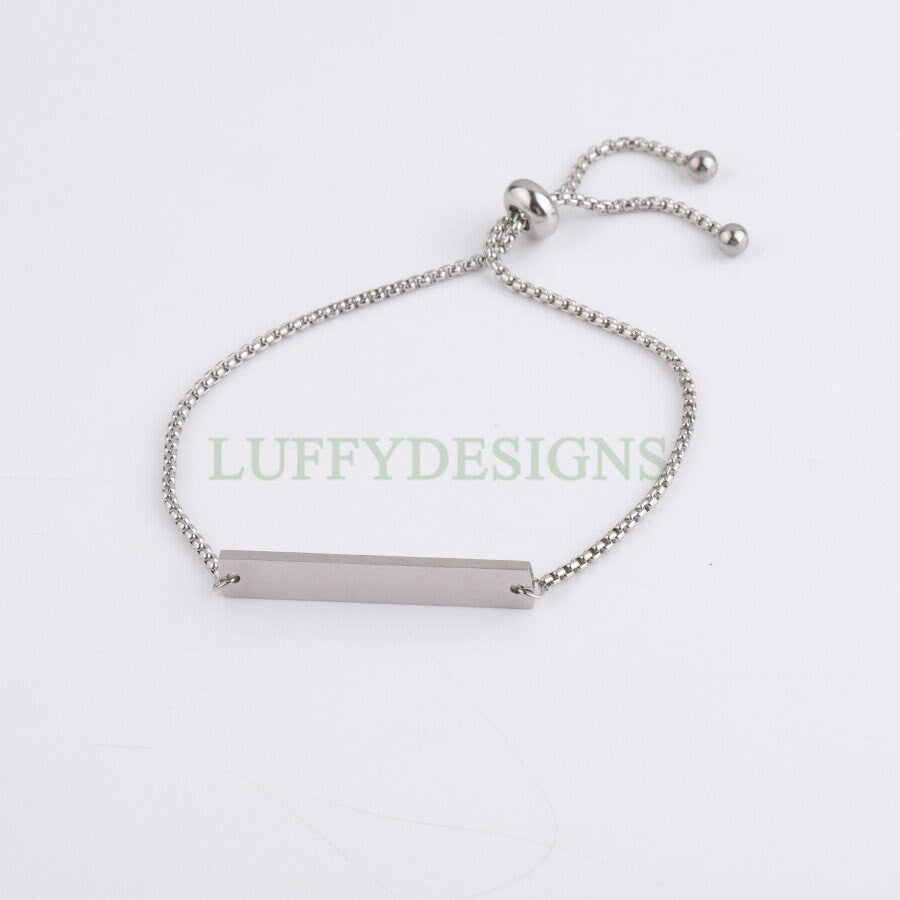 Blank bar bracelet