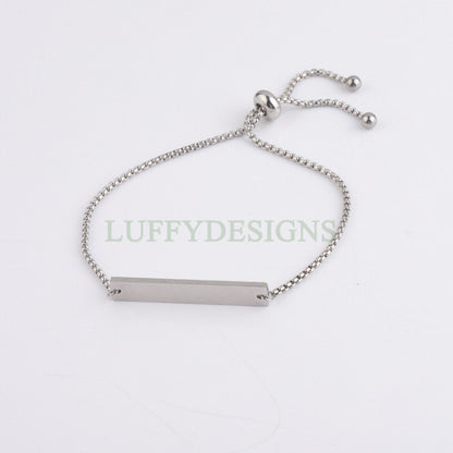Blank bar bracelet