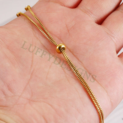 Steel Slide Bracelet