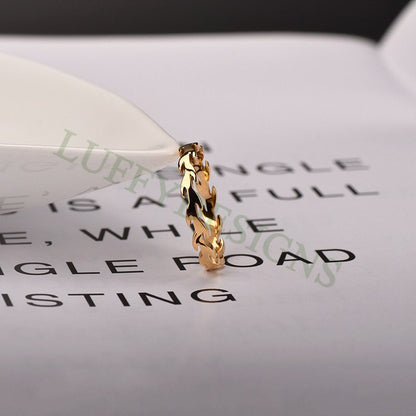 5pcs Olive Leaves Ring, Vine Plant Ring, Leaves Jewelry, Simple Leaves Ring, Dainty Delicate Ring, Gold Minimalist Ring, Gold Steel Ring