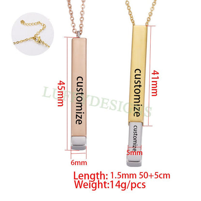 Secret Message Necklace