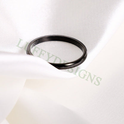 10pcs Gold Thin Ring, Dainty Ring, Gold Minimalist Ring, Stacking Ring, Simple Matte Ring, 18K Gold Stainless Steel Ring, Wedding Band Ring