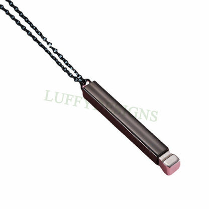 2pcs Blank Bar Necklace, Hidden Message Necklace, Gold Stainless Steel Blanks, Secret Message Blank Bars, Hidden Message Pendant Supplies