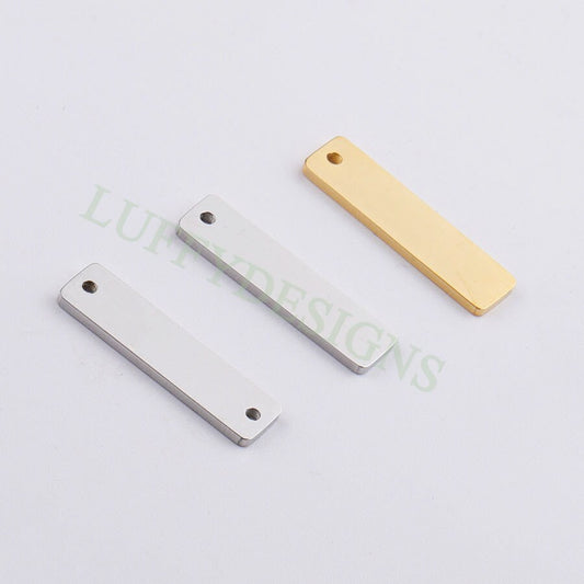 Gold Bar Charm