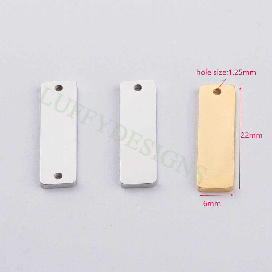 Gold Bar Charm