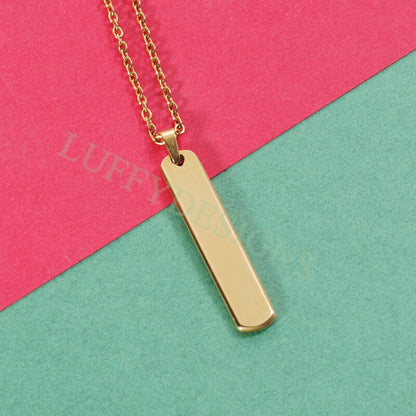 Bar Blank Necklace