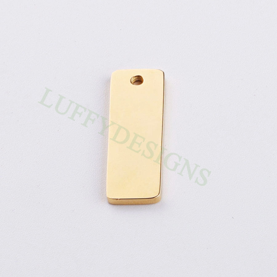 Gold Bar Charm