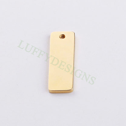 Gold Bar Charm