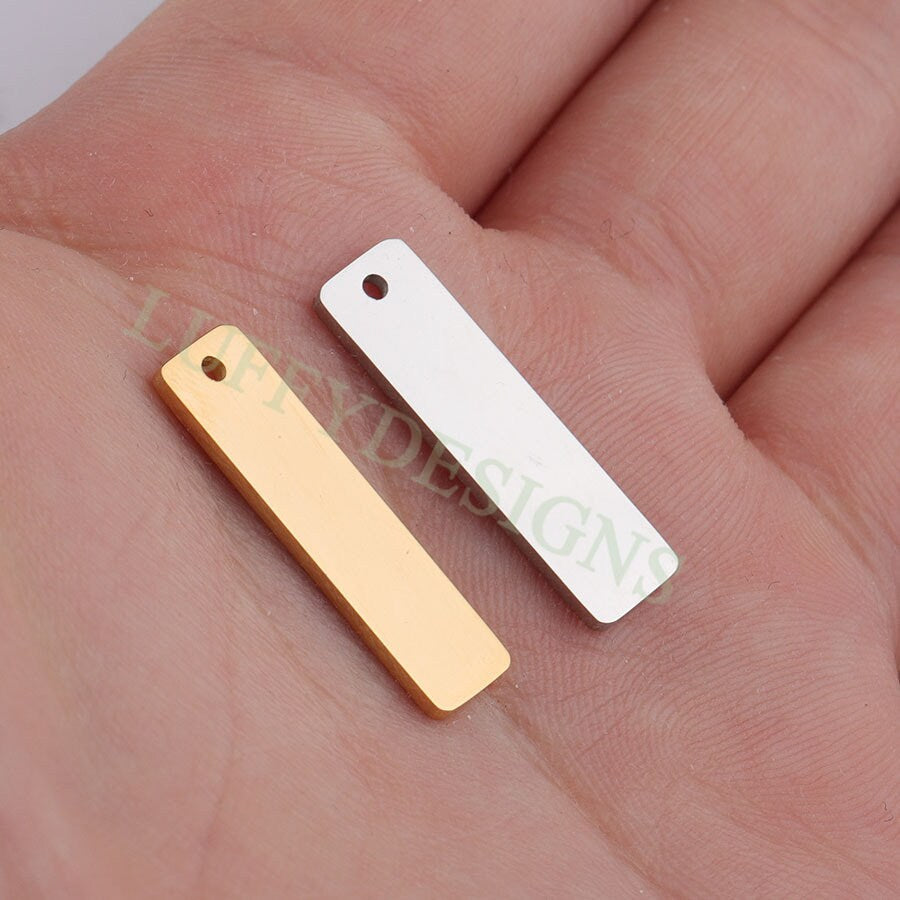 Gold Bar Charm
