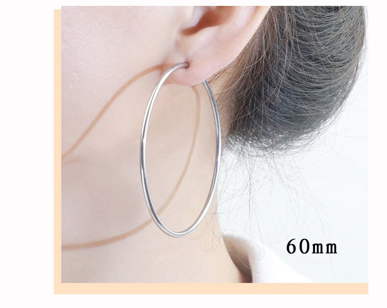 10pcs Open Clip Hoop Earrings, Clicker Ring Hoops, Gold plated Stainless Steel, Earring Findings, Round Ring Hoop Earrings, Ear Stud Hoops