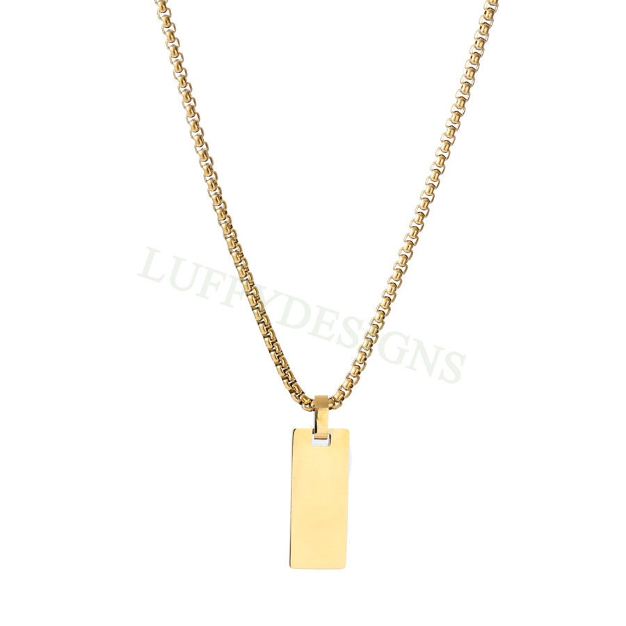 Blank Bar Necklace