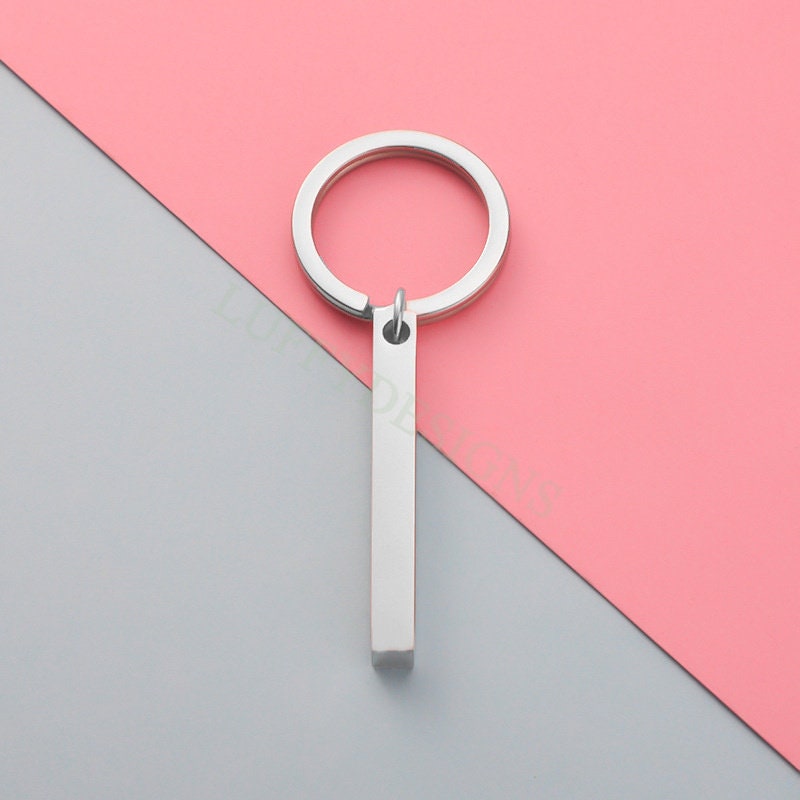 Blank bar keychain