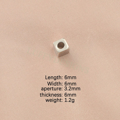 Cube Spacer Beads