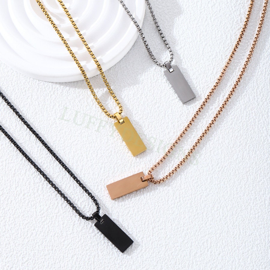 Blank Bar Necklace