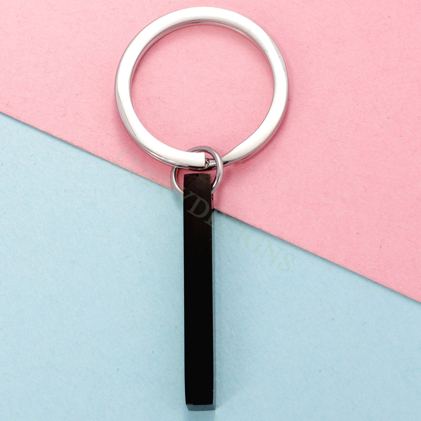 Blank bar keychain