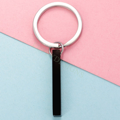 Blank bar keychain