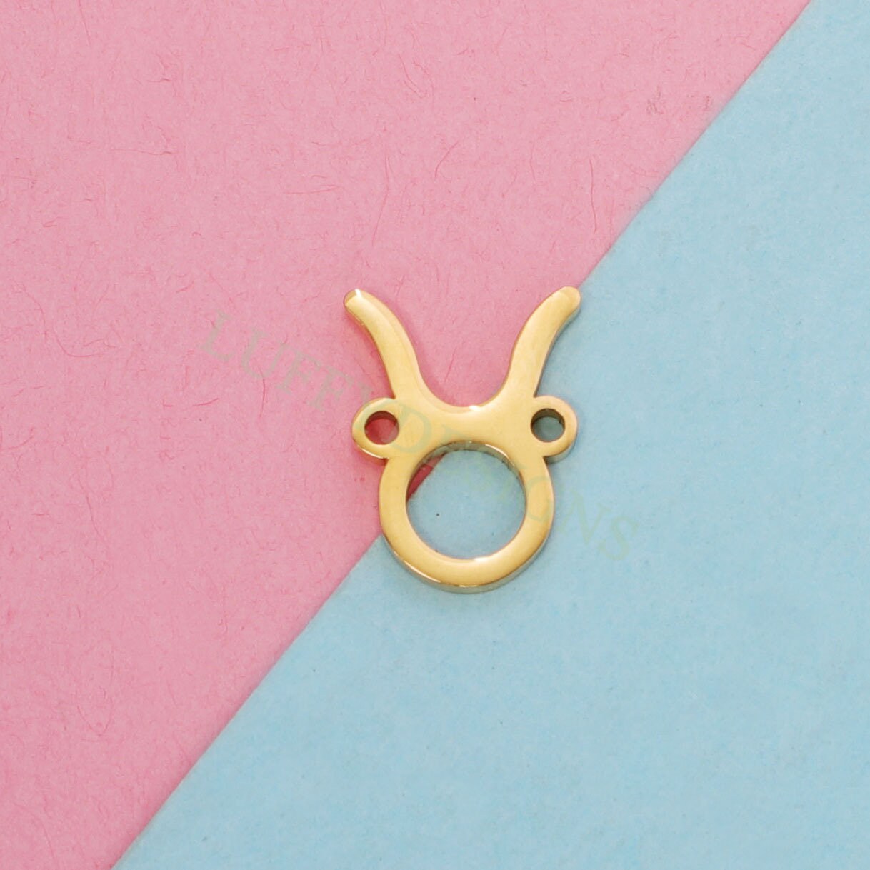 5pcs Zodiac Symbol Constellation Charm 15mm, Gold Stainless Steel, Gold Zodiac Pendant,Constellation Pendant,Zodiac Charm,Astrology Findings