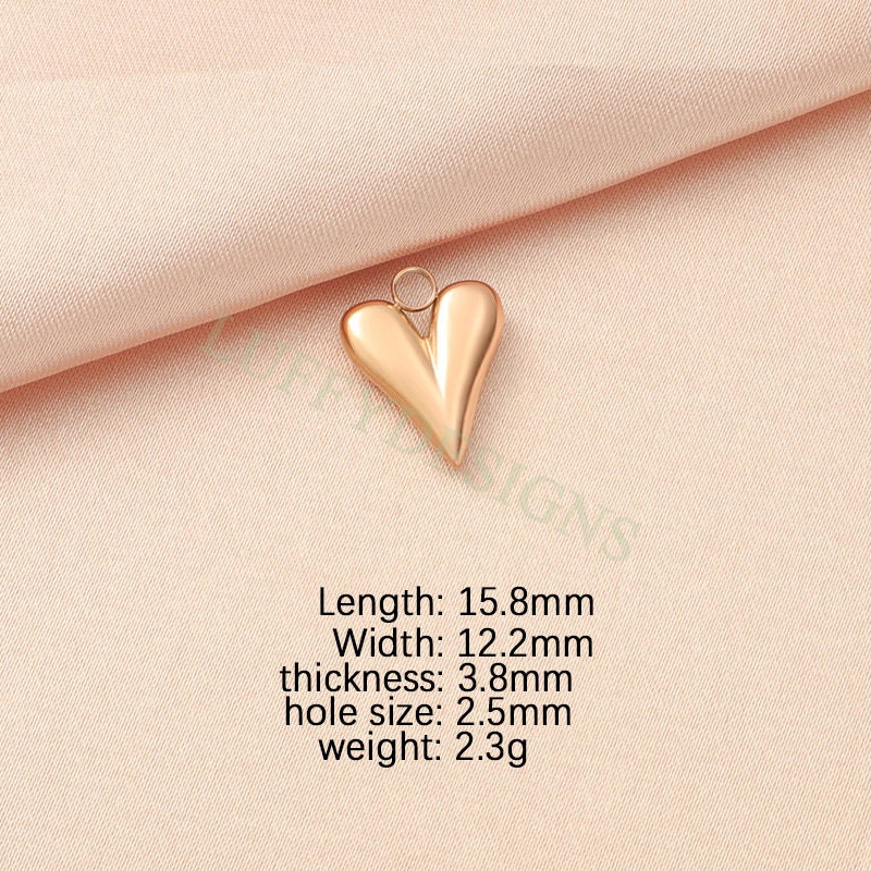 Puffy Heart charm