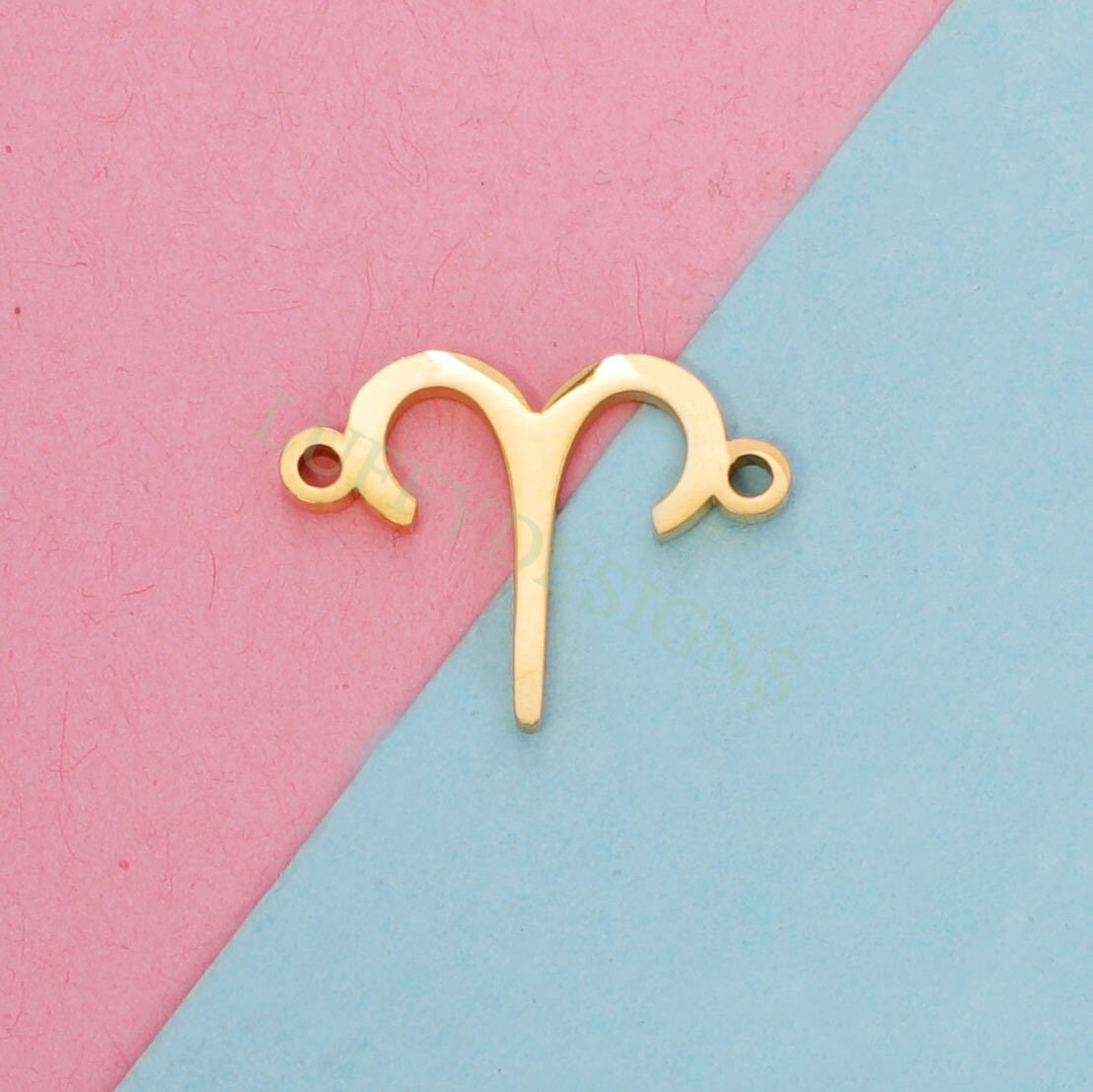 5pcs Zodiac Symbol Constellation Charm 15mm, Gold Stainless Steel, Gold Zodiac Pendant,Constellation Pendant,Zodiac Charm,Astrology Findings