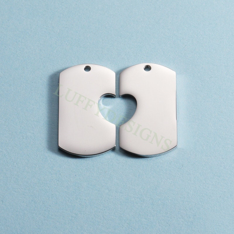 5pairs Bar Blanks with Hollow Heart 32x17mm, Heart Bar Charms, Rectangle Bar Supplies, Gold Stainless Steel Blanks,Ready Stamping Bar Blanks