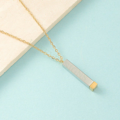 Blank Bar Necklace