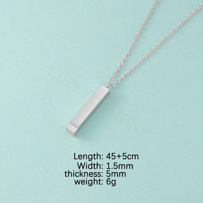 Blank Bar Necklace