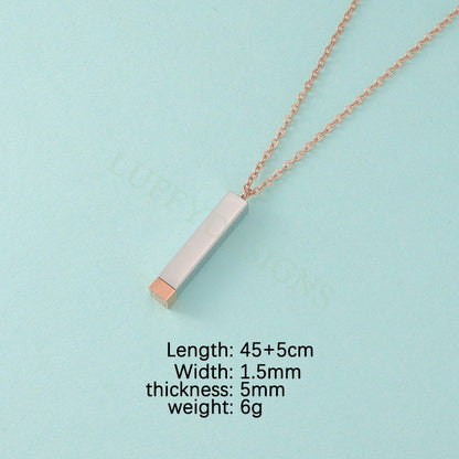 Blank Bar Necklace