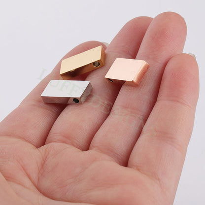 Rectangle Beads Charm