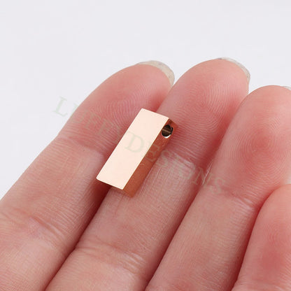 Rectangle Beads Charm
