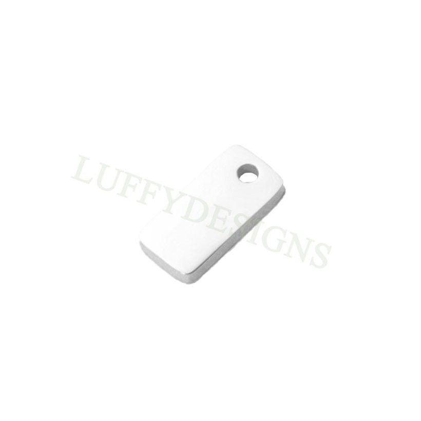 Gold Rectangle Charm
