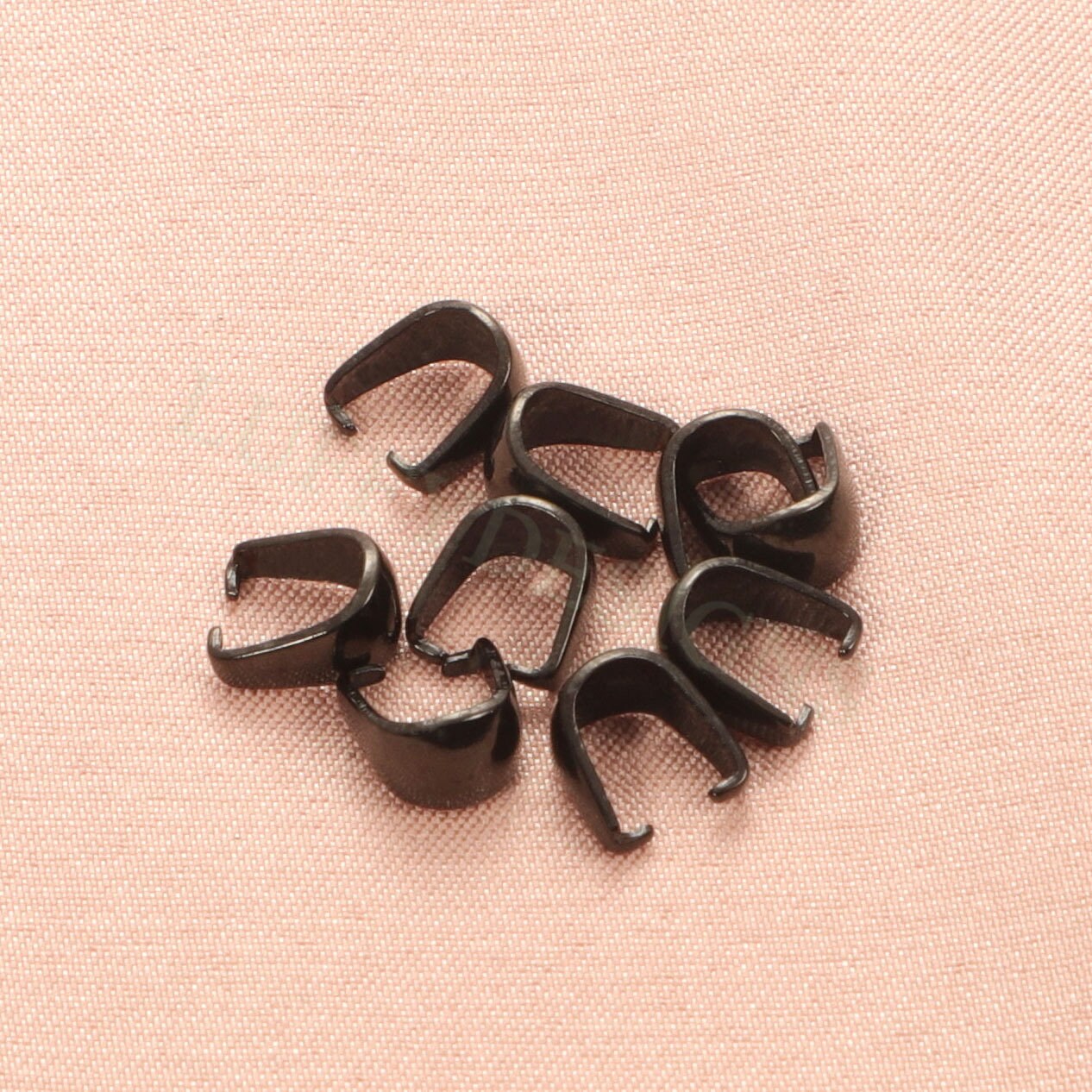 20pcs Thick Pinch Pendant Bail, Gold Plated Stainless Steel, Gold Claw Bail, Earrings Bail, Necklace Bail, Bail Finding,Making DIY Supply