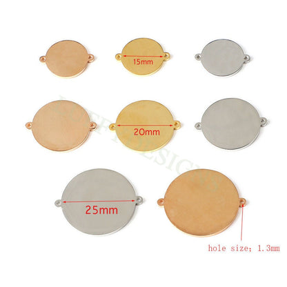 Round Disc Tags