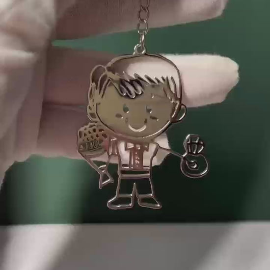 Kids Graffiti Keychain